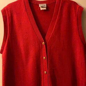 Vintage Women’s Nikki Red Vest